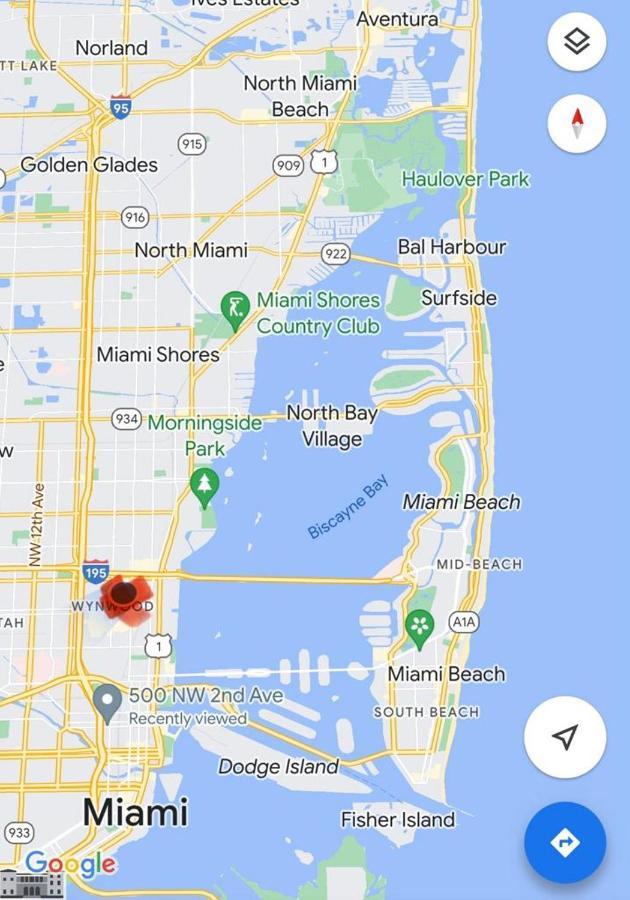 Nice Queen Bedroom - Best Location In Miami - Luggage Storage Service, Parking And Laundry Eksteriør billede